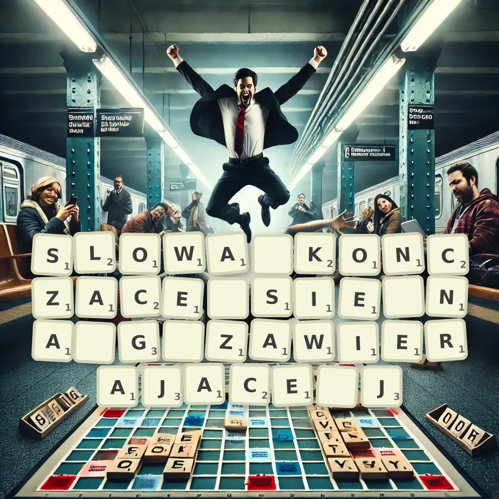 Słowa kończące się na G, zawierające J