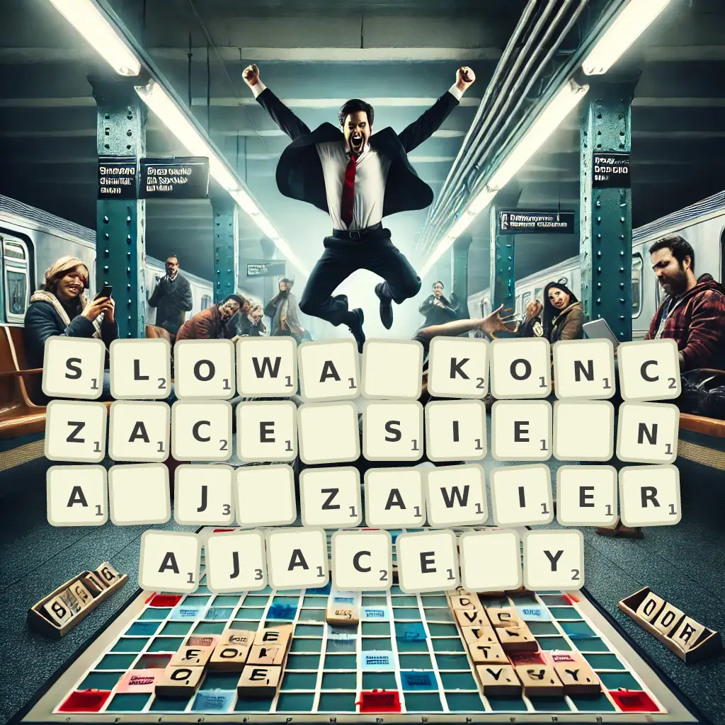 Słowa kończące się na J, zawierające Y
