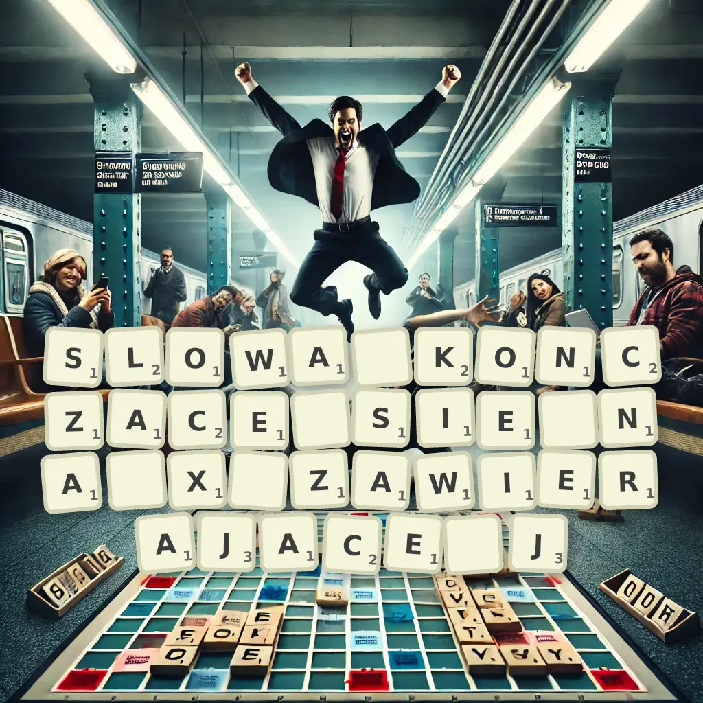 Słowa kończące się na X, zawierające J