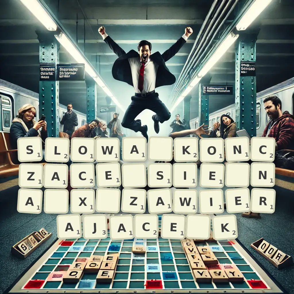 Słowa kończące się na X, zawierające K