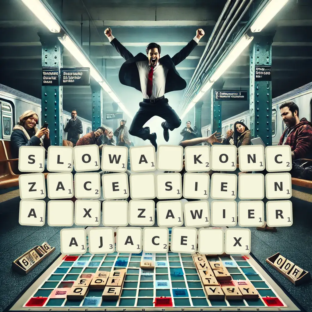 Słowa kończące się na X, zawierające X