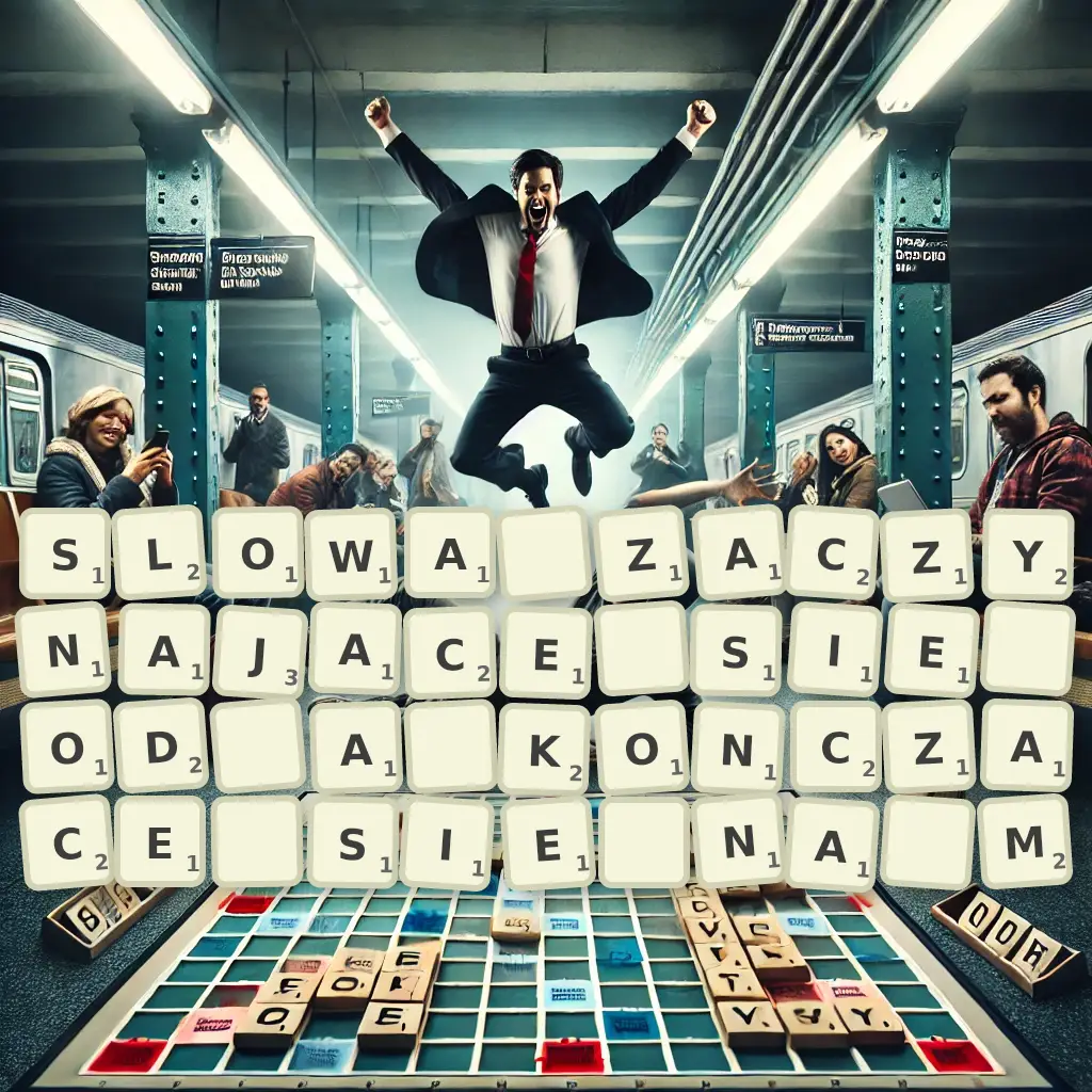 Słowa zaczynające się od A, kończące się na M