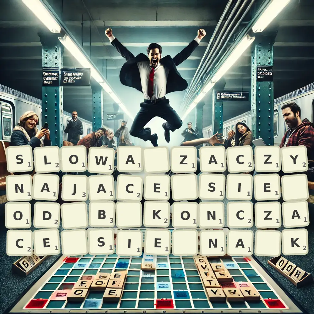Słowa zaczynające się od B, kończące się na K