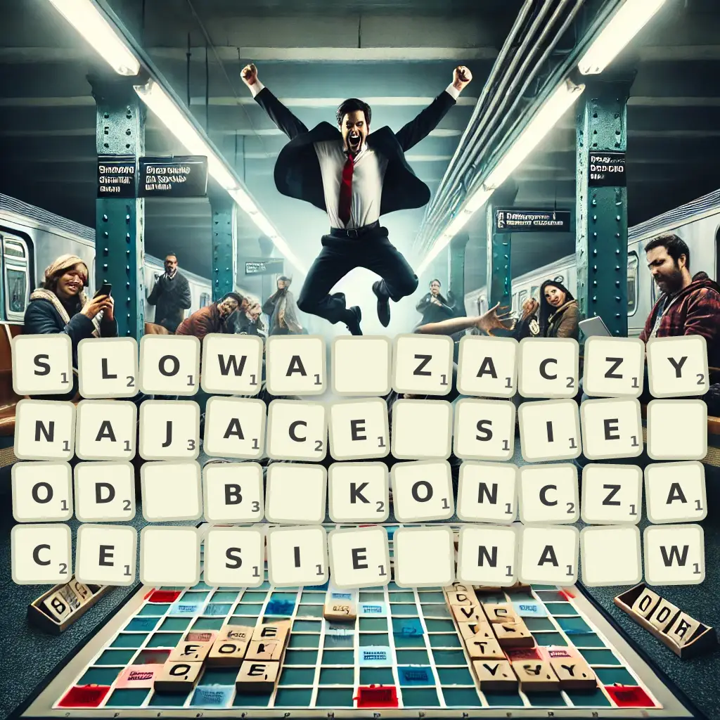 Słowa zaczynające się od B, kończące się na W