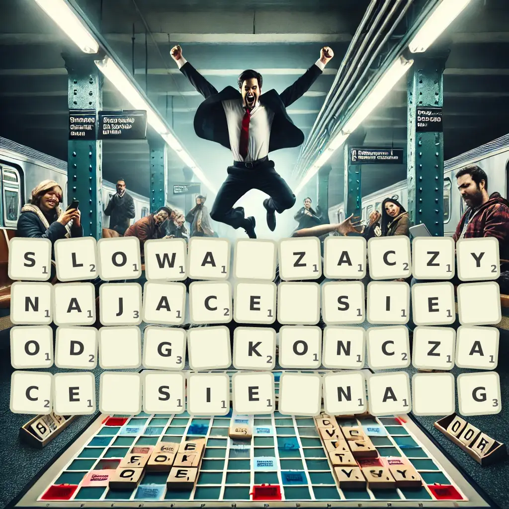 Słowa zaczynające się od G, kończące się na G