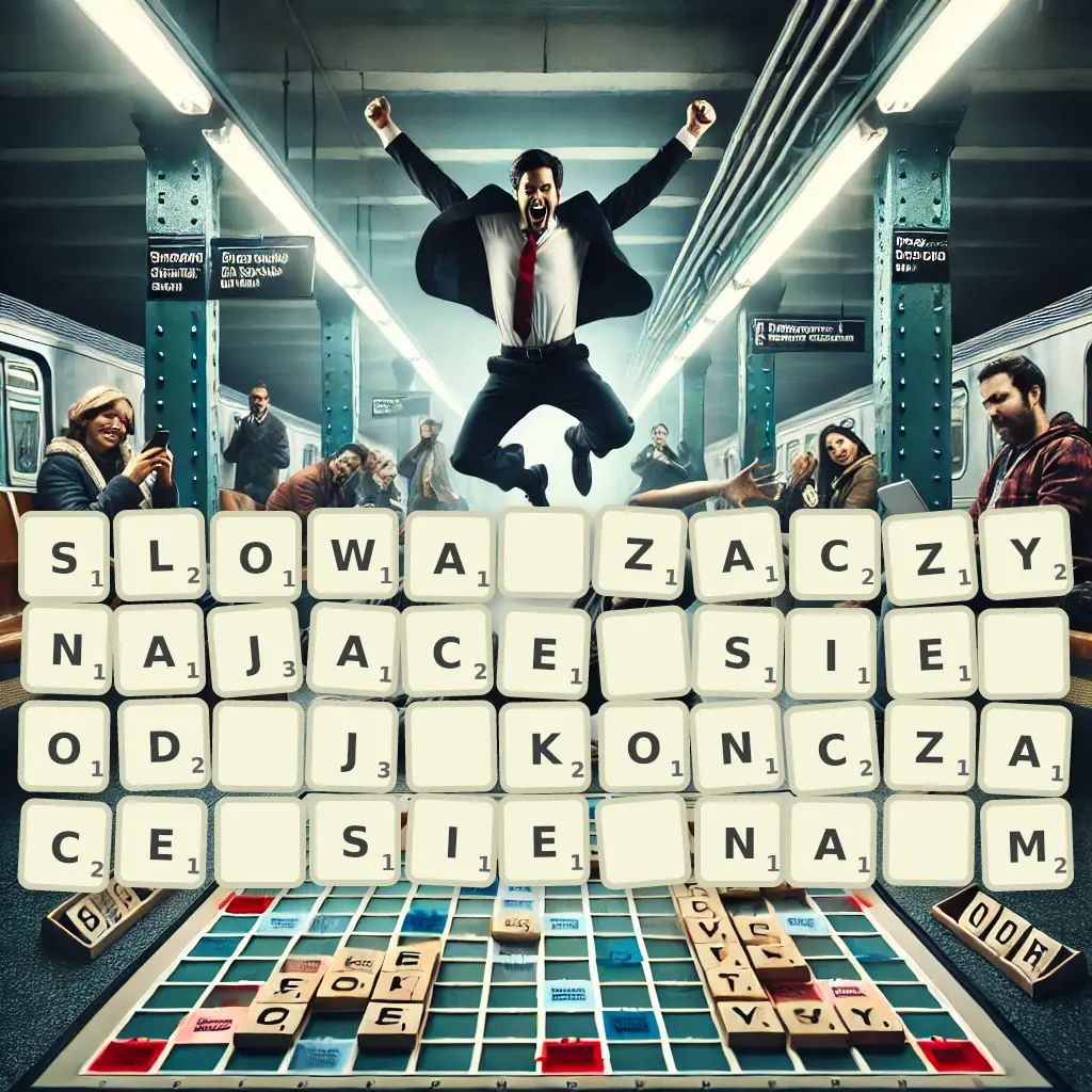 Słowa zaczynające się od J, kończące się na M