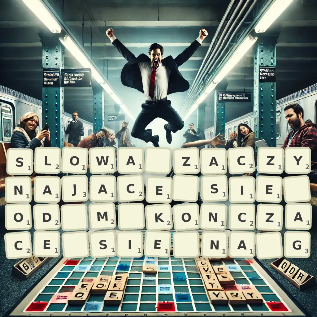 Słowa zaczynające się od M, kończące się na G
