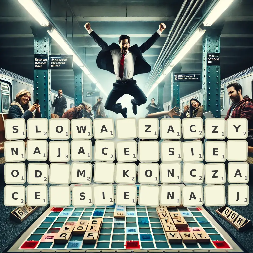 Słowa zaczynające się od M, kończące się na J