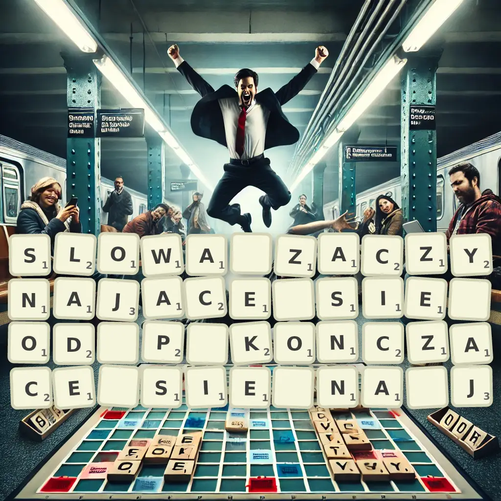 Słowa zaczynające się od P, kończące się na J