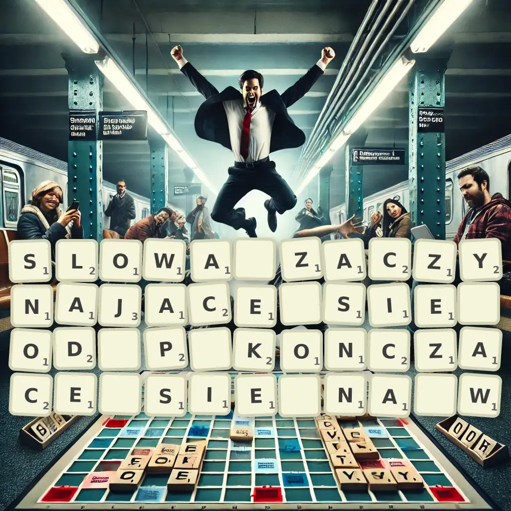 Słowa zaczynające się od P, kończące się na W