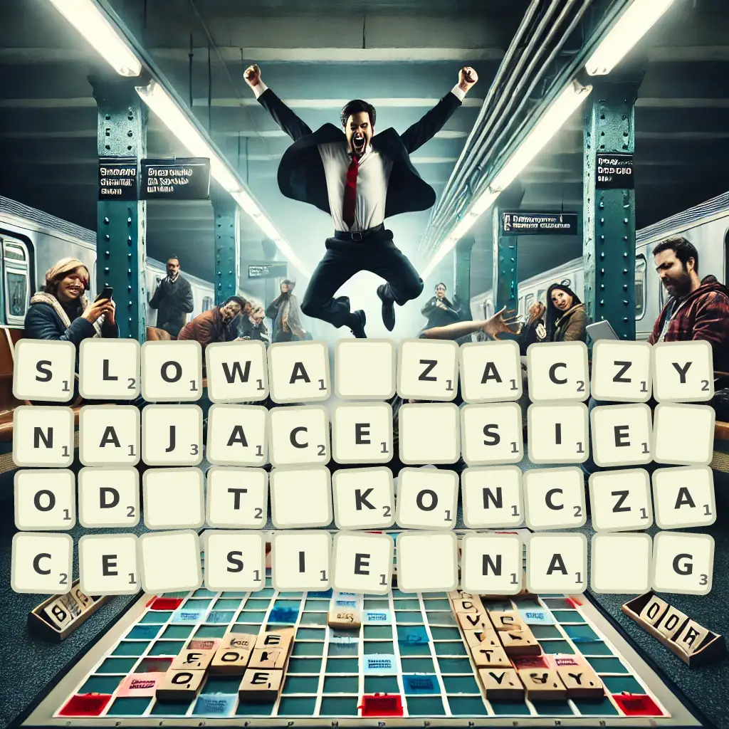 Słowa zaczynające się od T, kończące się na G