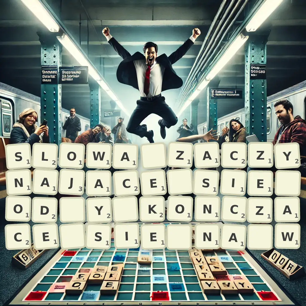 Słowa zaczynające się od Y, kończące się na W