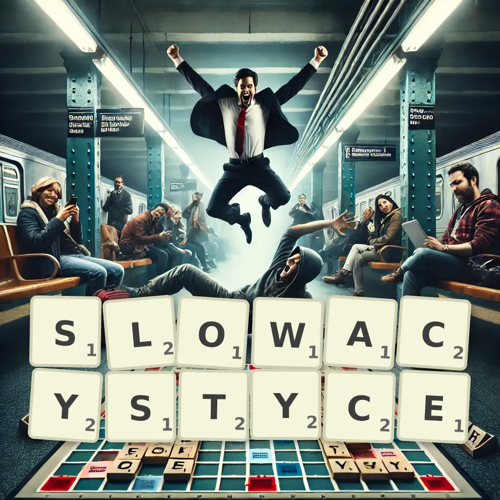Słowa z liter SŁOWACYSTYCE