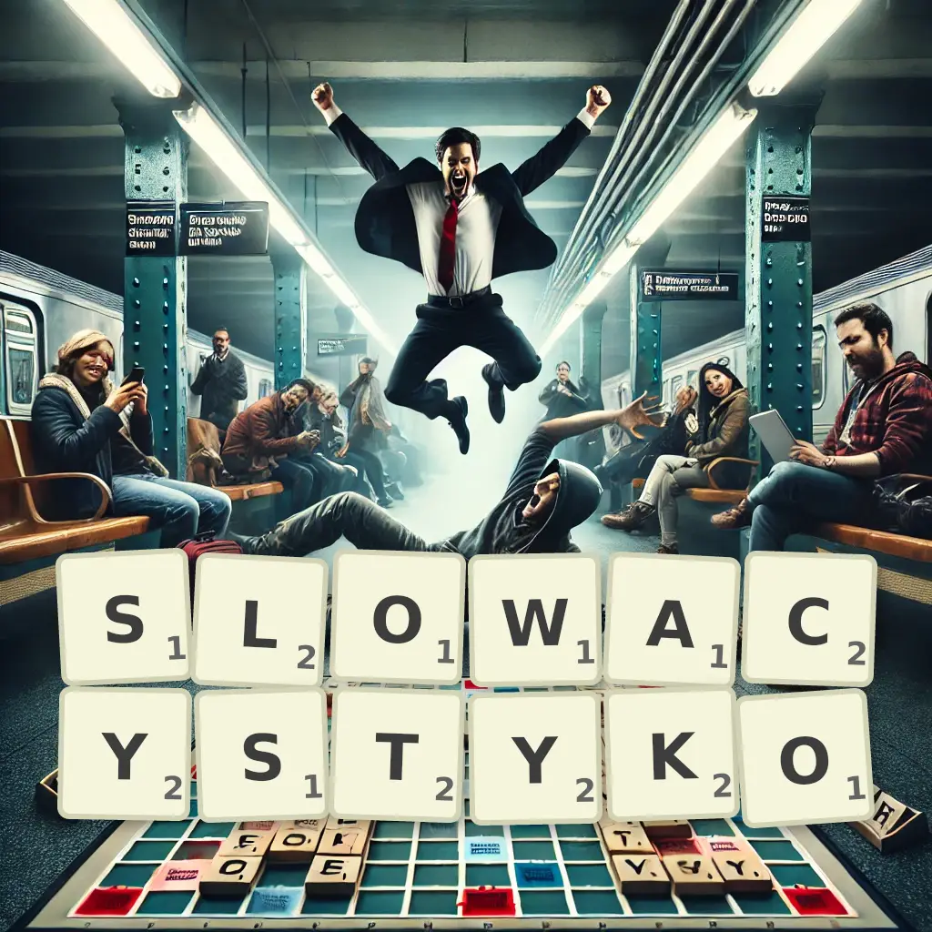 Słowa z liter SŁOWACYSTYKO