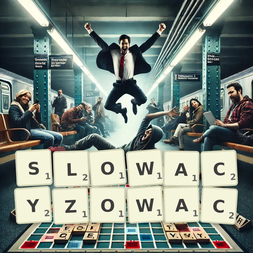 Słowa z liter SŁOWACYZOWAĆ