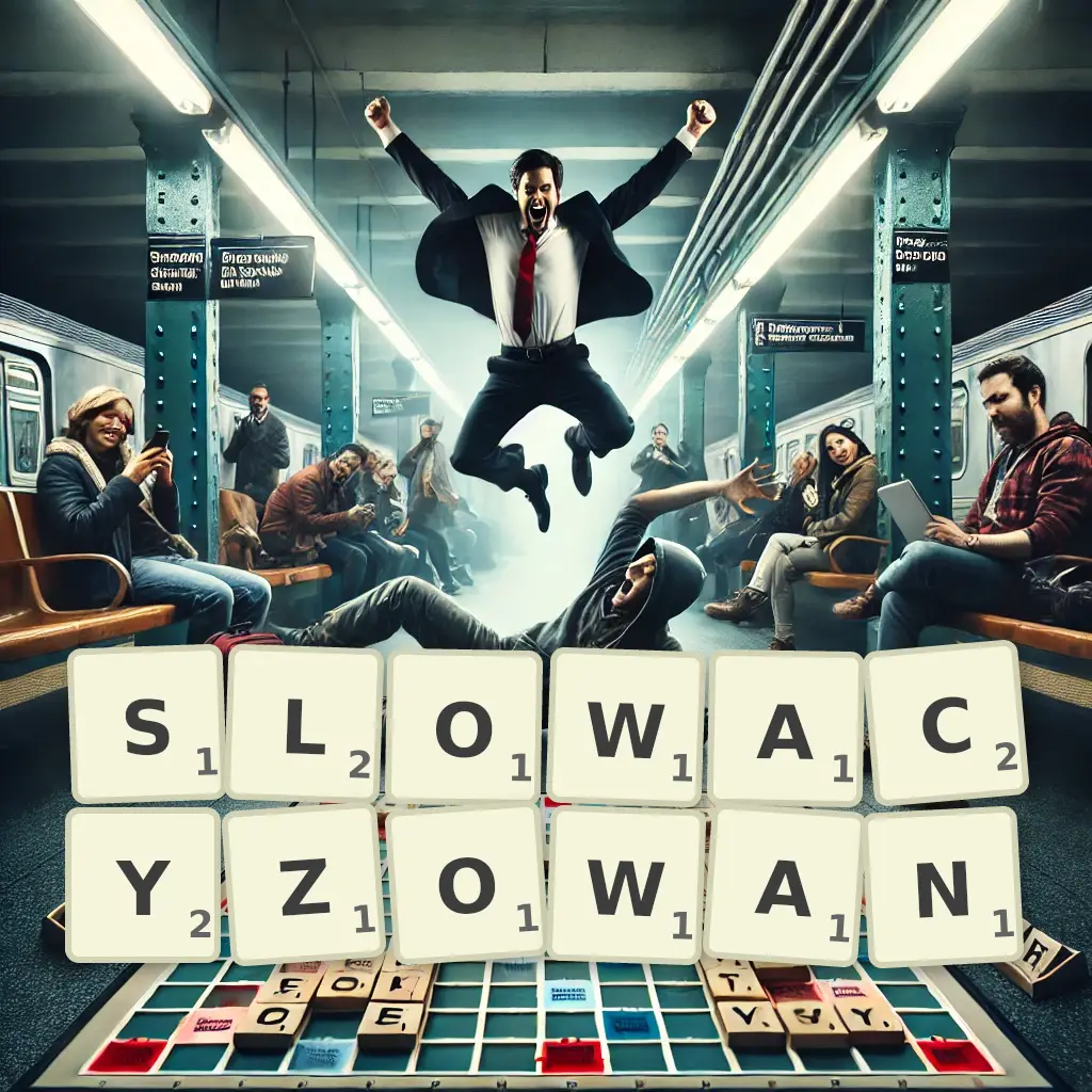 Słowa z liter SŁOWACYZOWAŃ