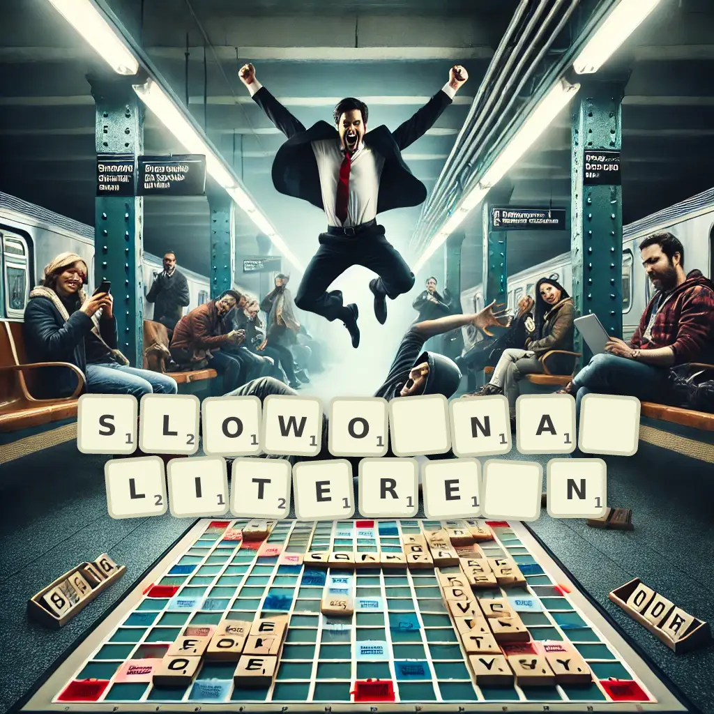 Słowa z liter SŁOWO-NA-LITERĘ-Ń