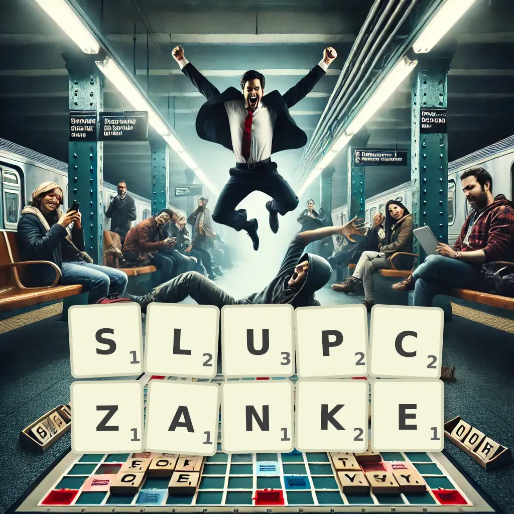 Słowa z liter SŁUPCZANKĘ