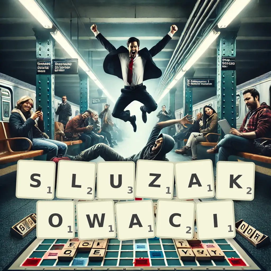 Słowa z liter ŚLUZAKOWACI