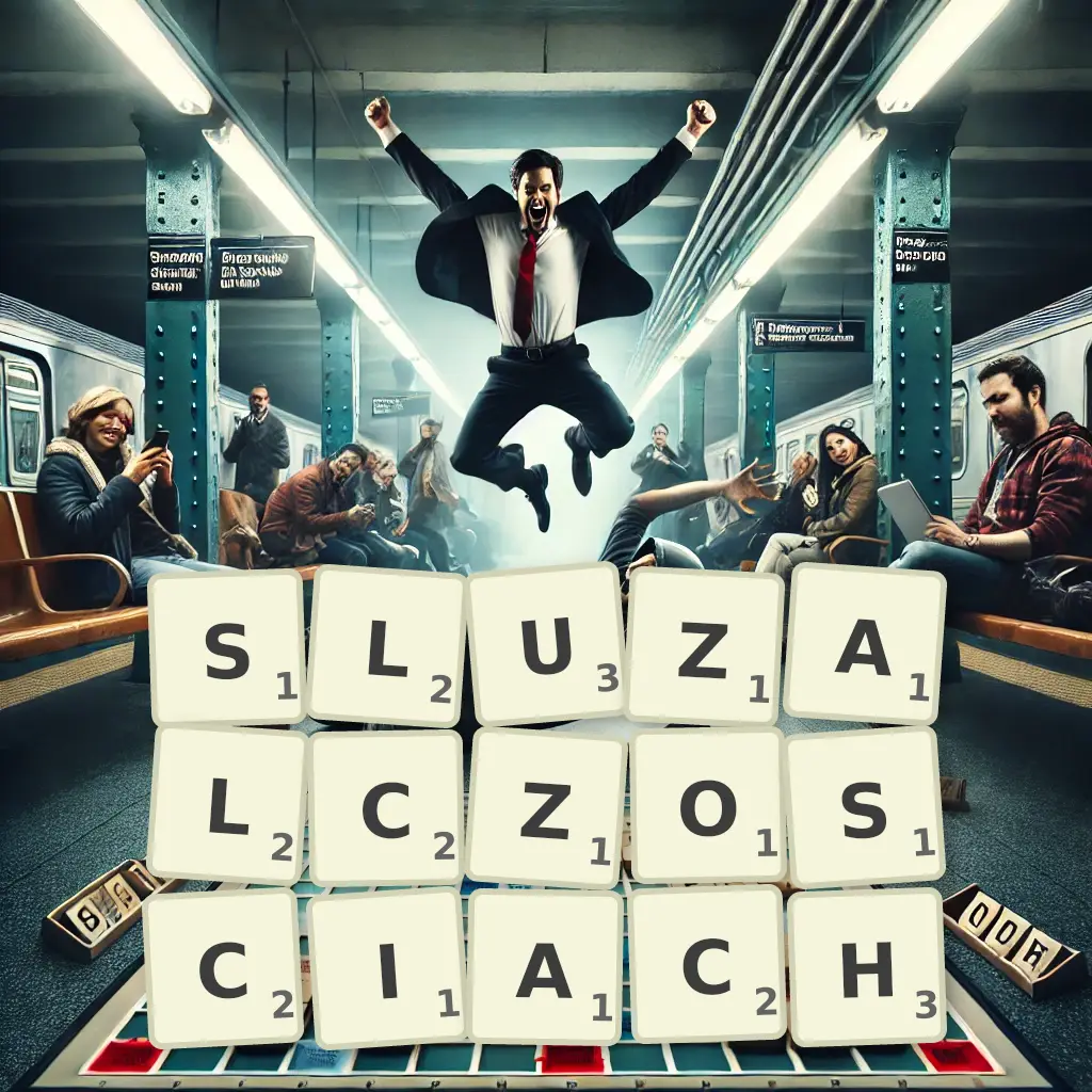 Słowa z liter SŁUŻALCZOŚCIACH