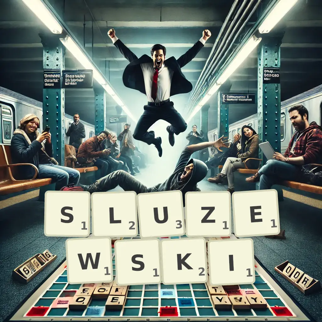 Słowa z liter SŁUŻEWSKI
