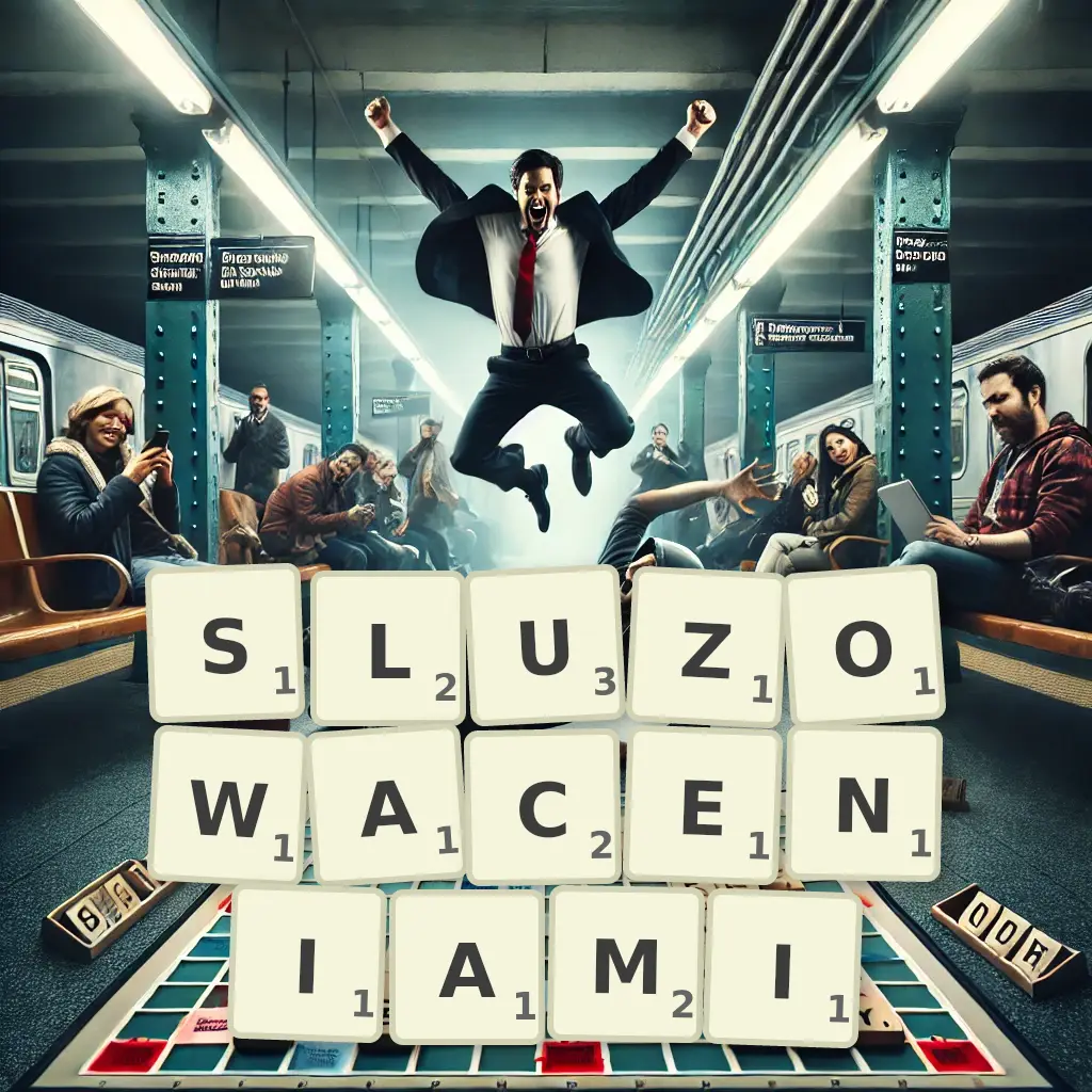 Słowa z liter ŚLUZOWACENIAMI