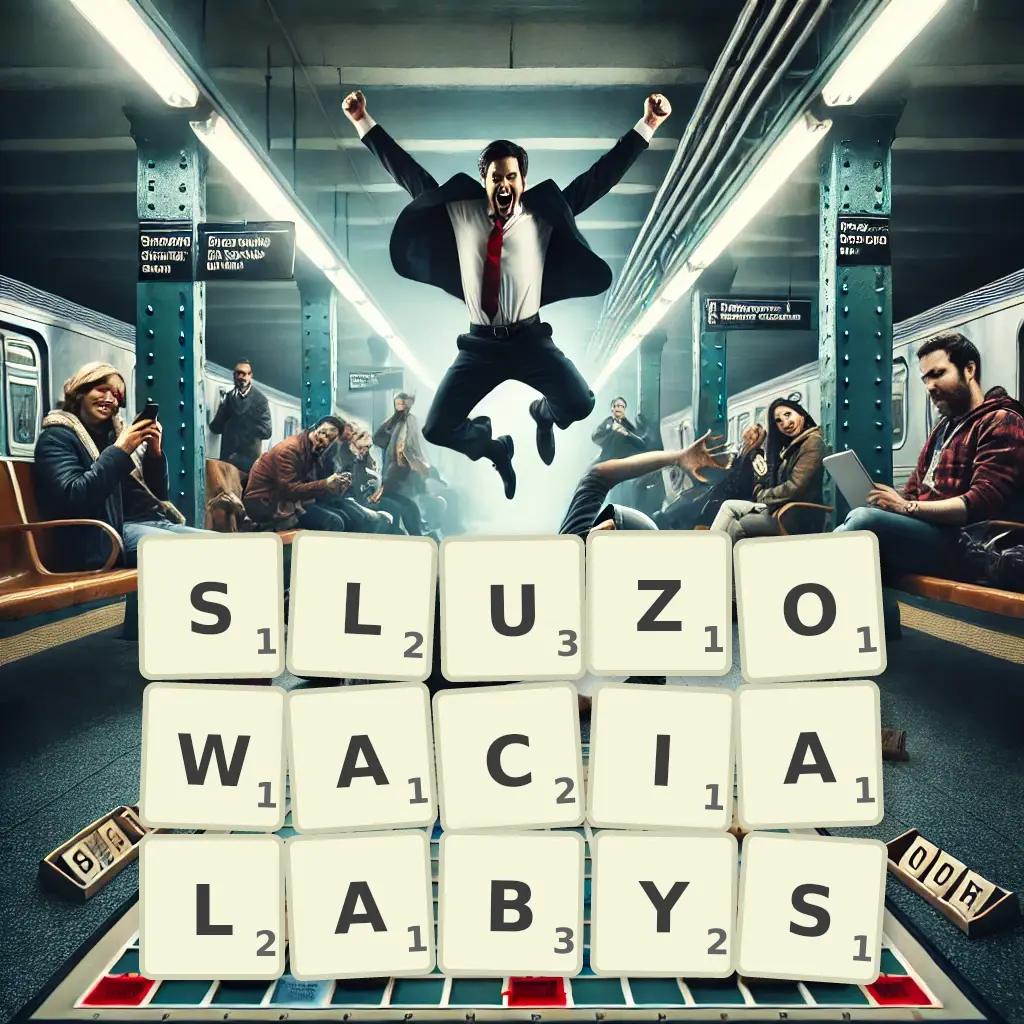 Słowa z liter ŚLUZOWACIAŁABYŚ