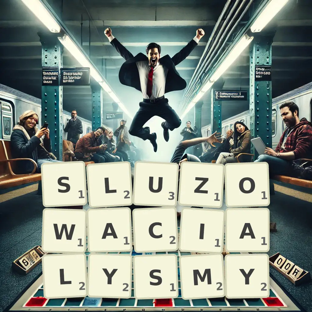 Lista słów z liter ŚLUZOWACIAŁYŚMY Słowa z liter ŚLUZOWACIAŁYŚMY