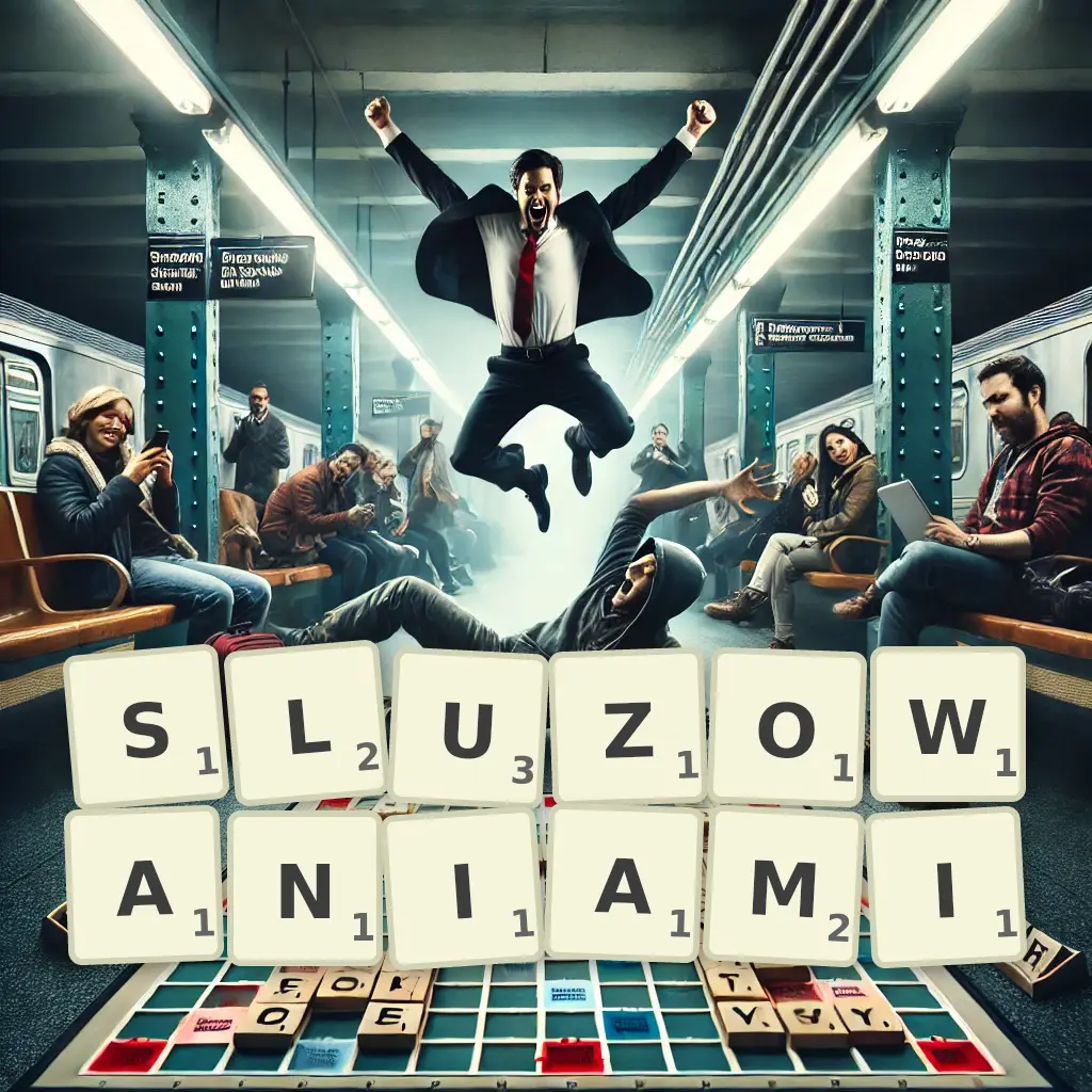 Słowa z liter ŚLUZOWANIAMI