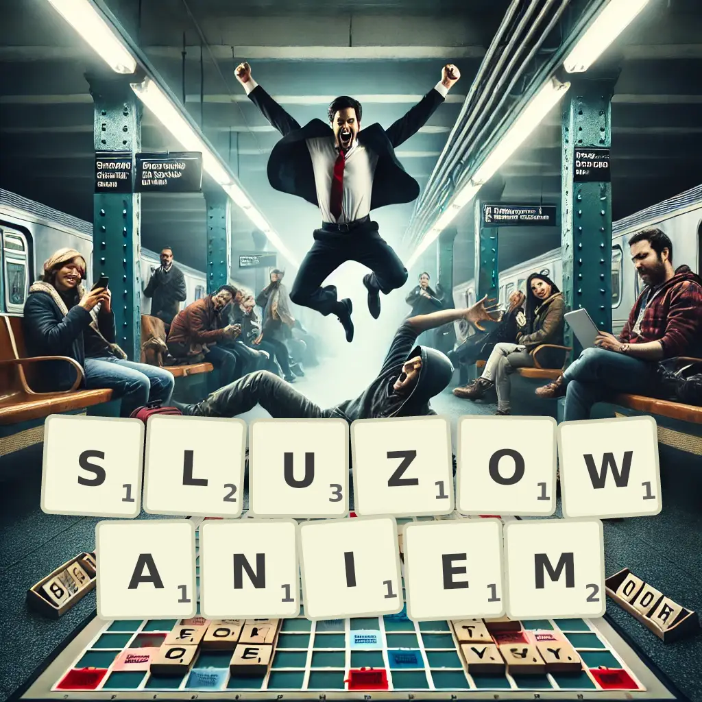 Słowa z liter ŚLUZOWANIEM