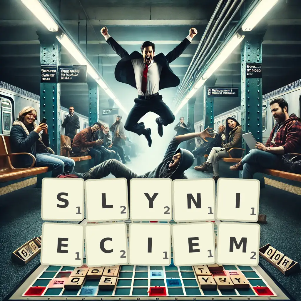 Słowa z liter SŁYNIĘCIEM