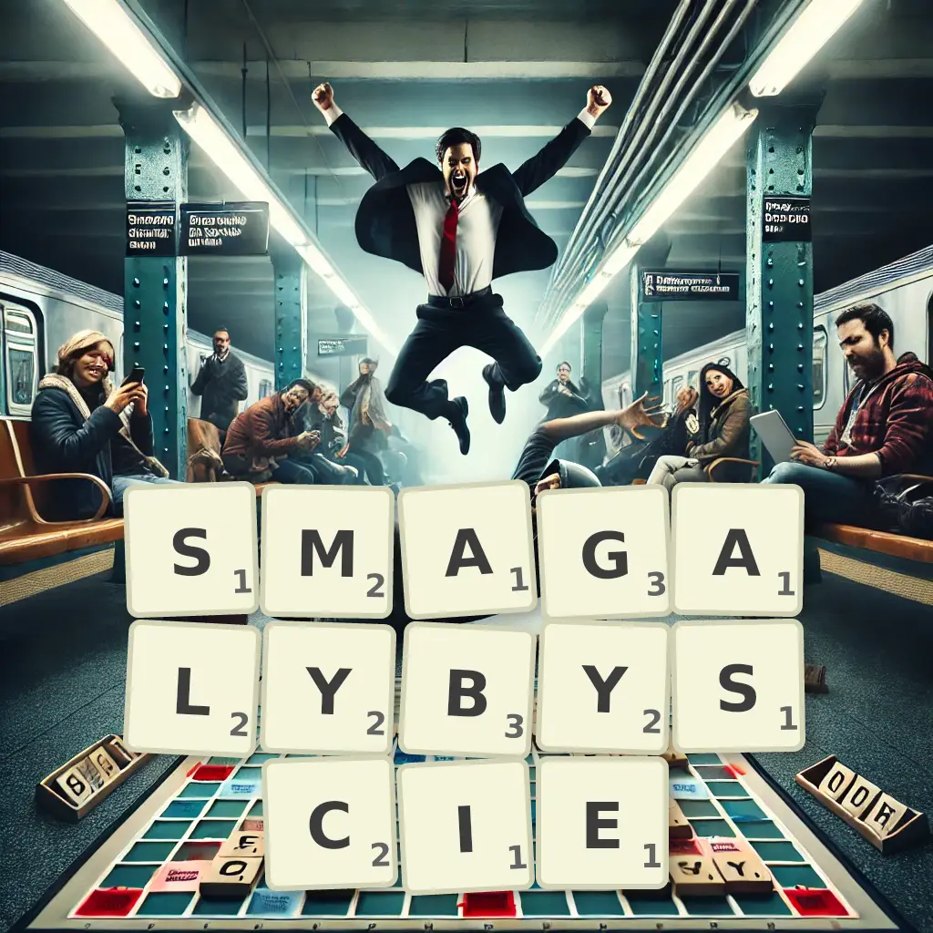 Słowa z liter SMAGAŁYBYŚCIE
