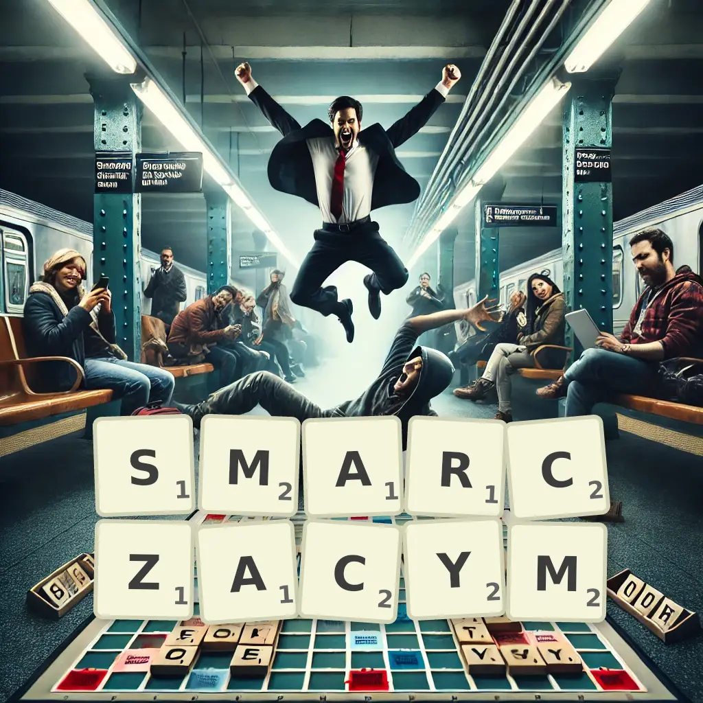 Słowa z liter SMARCZĄCYM