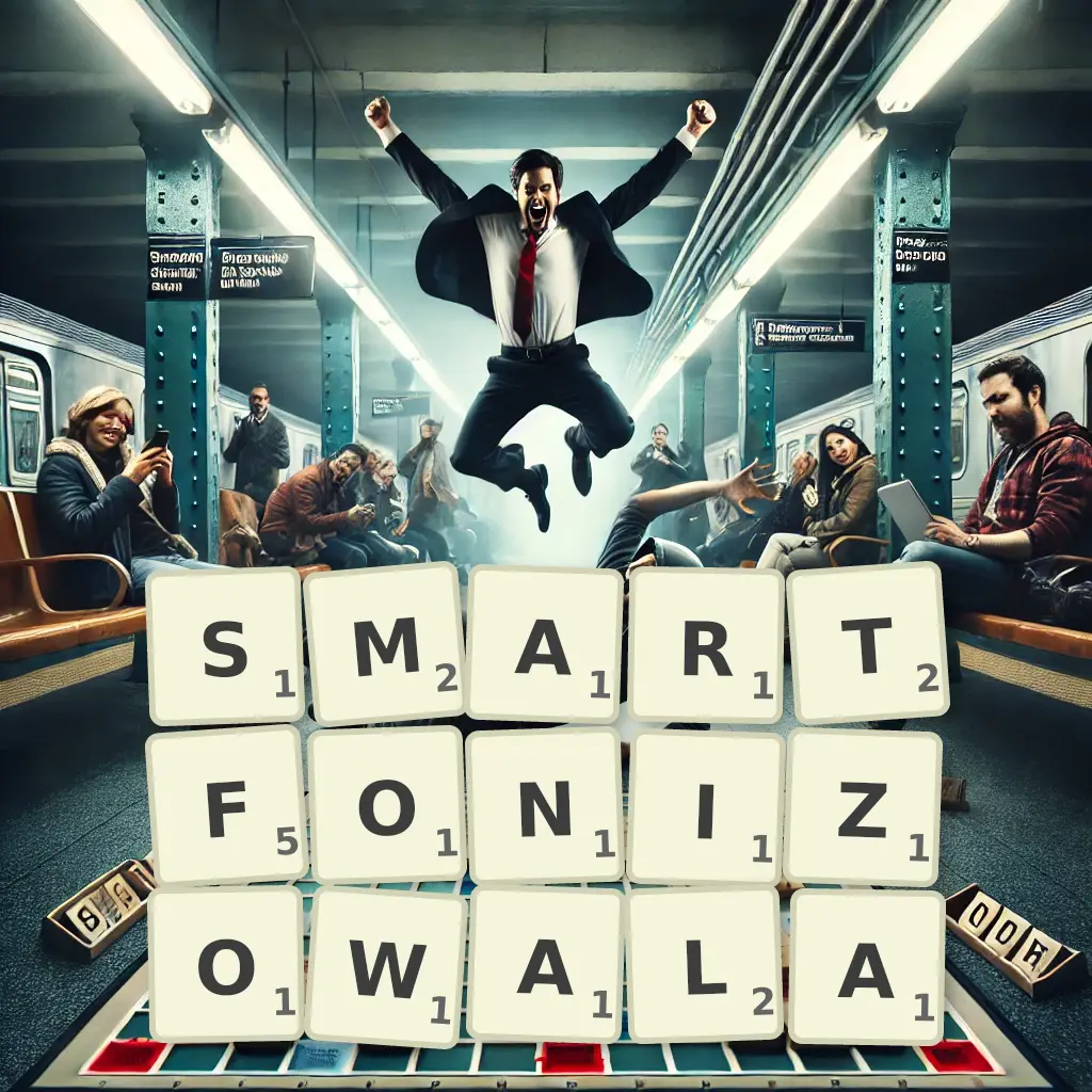 Słowa z liter SMARTFONIZOWAŁA