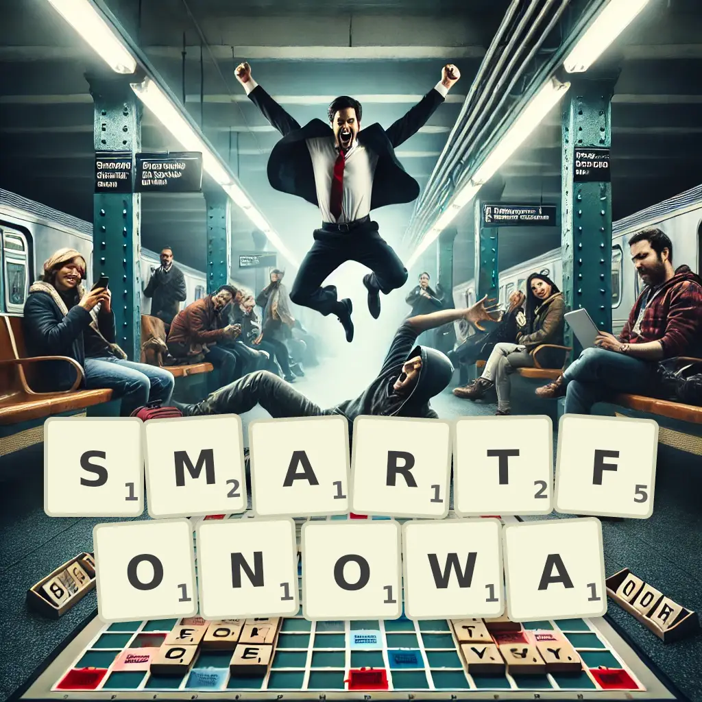 Słowa z liter SMARTFONOWĄ