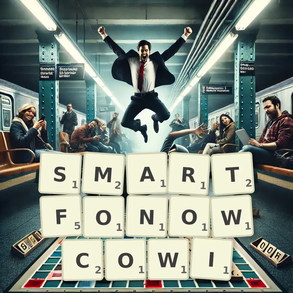 Słowa z liter SMARTFONOWCOWI