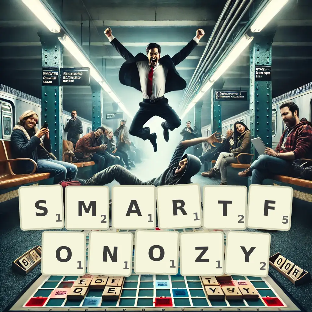 Słowa z liter SMARTFONOZY