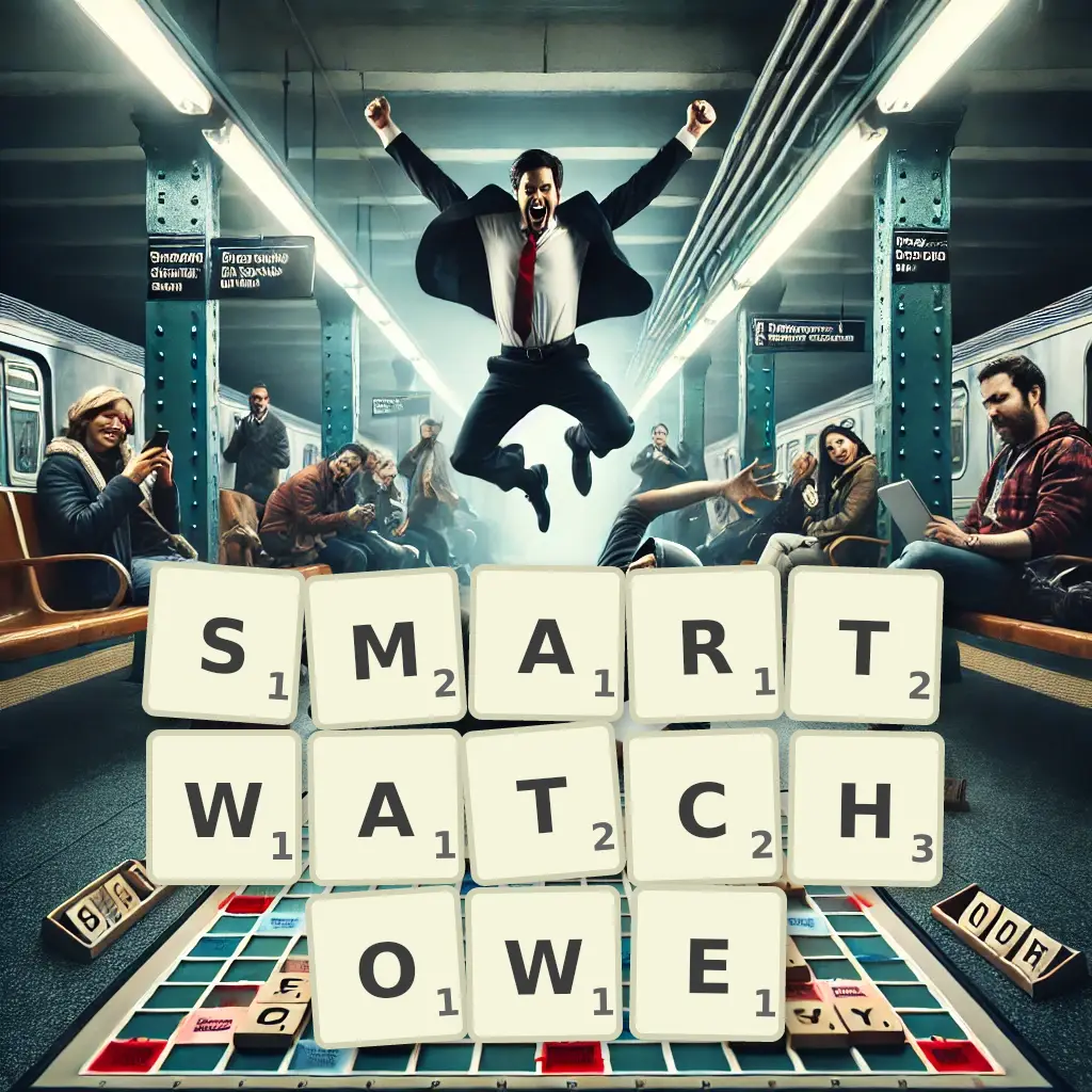 Słowa z liter SMARTWATCHOWE