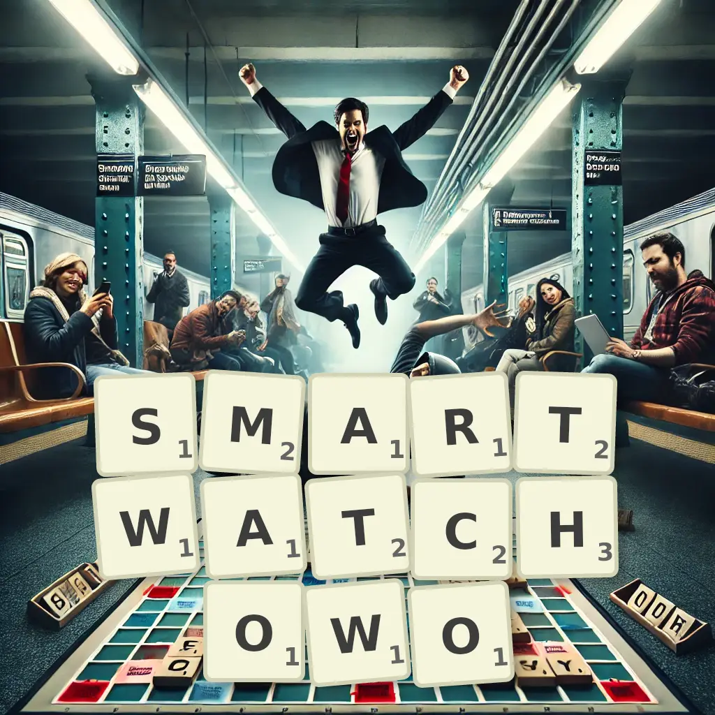 Słowa z liter SMARTWATCHOWO