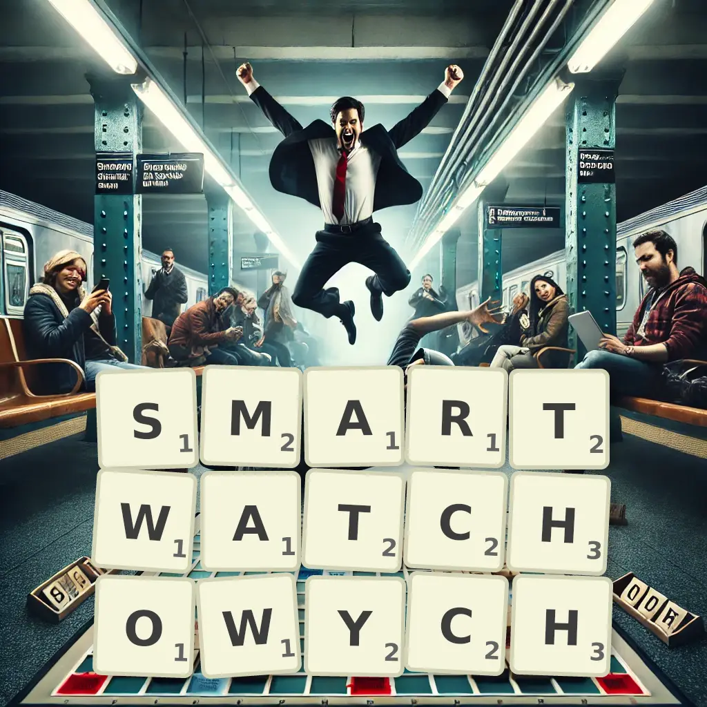 Słowa z liter SMARTWATCHOWYCH
