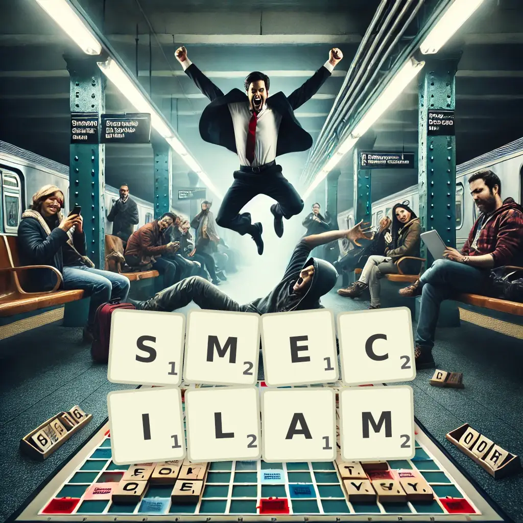 Słowa z liter SMĘCIŁAM