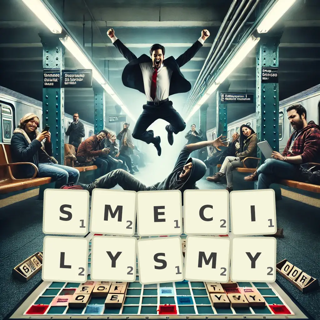 Słowa z liter SMĘCIŁYŚMY