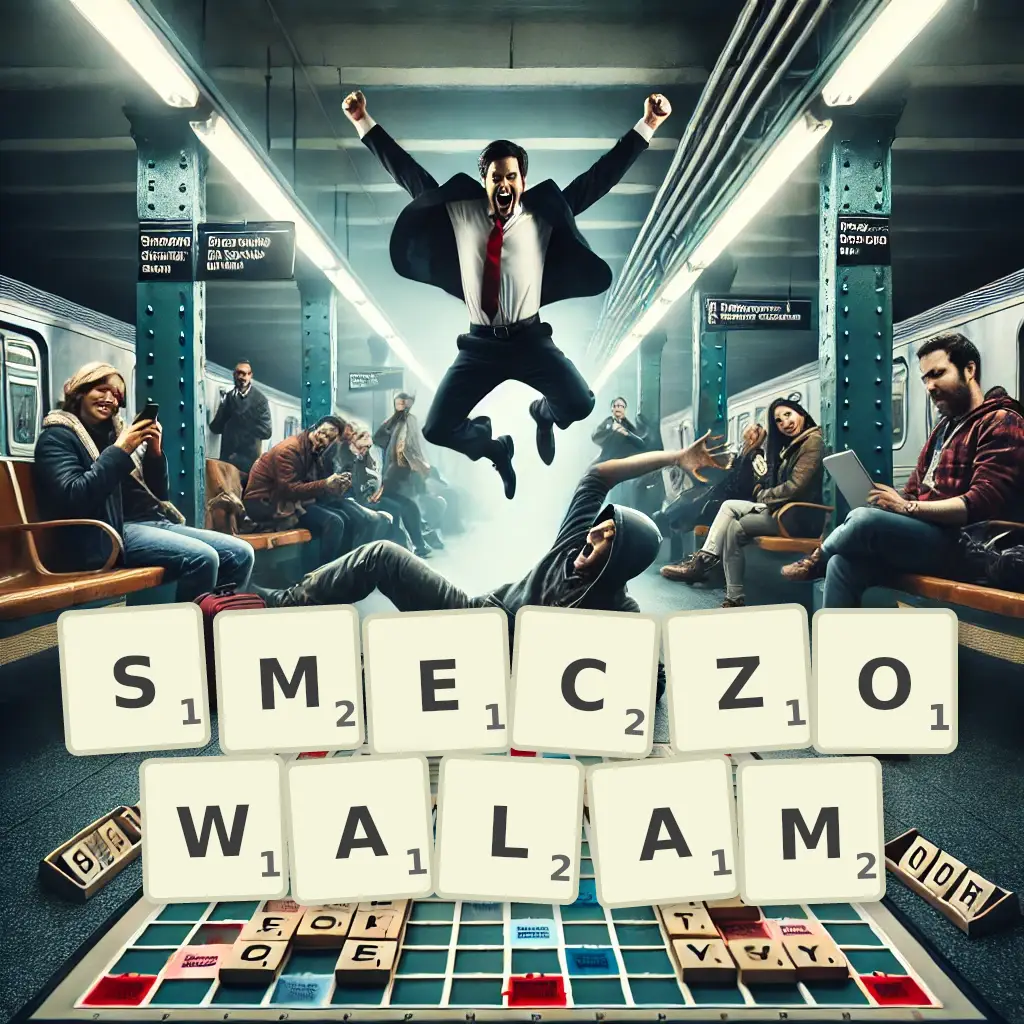 Słowa z liter SMECZOWAŁAM