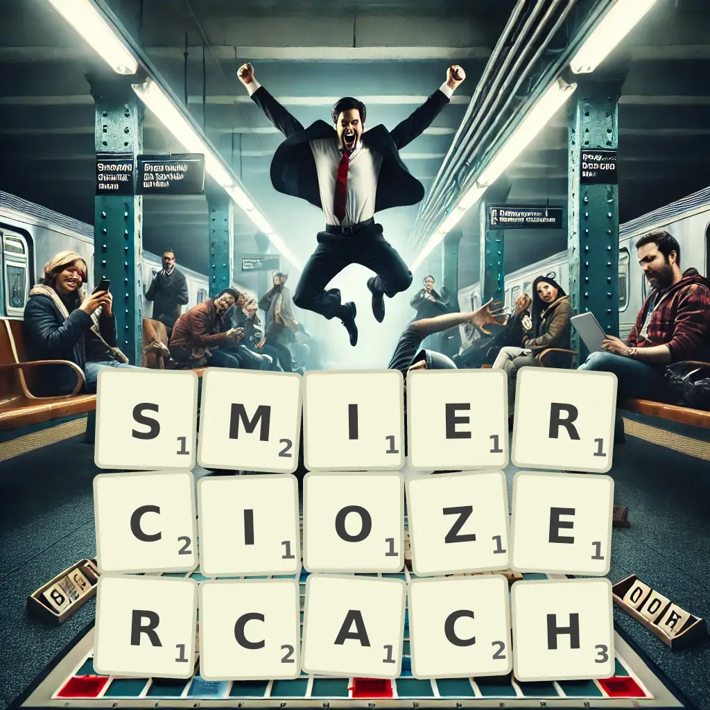 Słowa z liter ŚMIERCIOŻERCACH