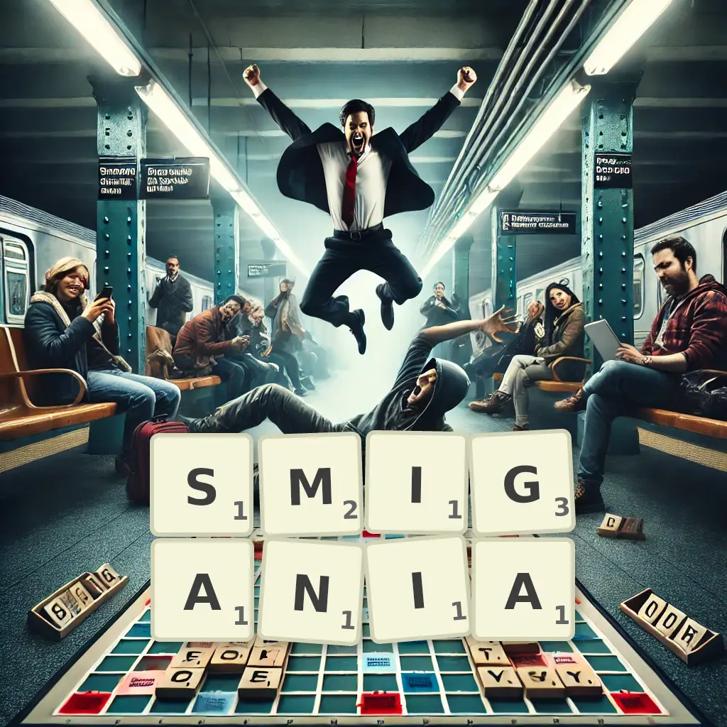 Lista słów z liter ŚMIGANIA Słowa z liter ŚMIGANIA