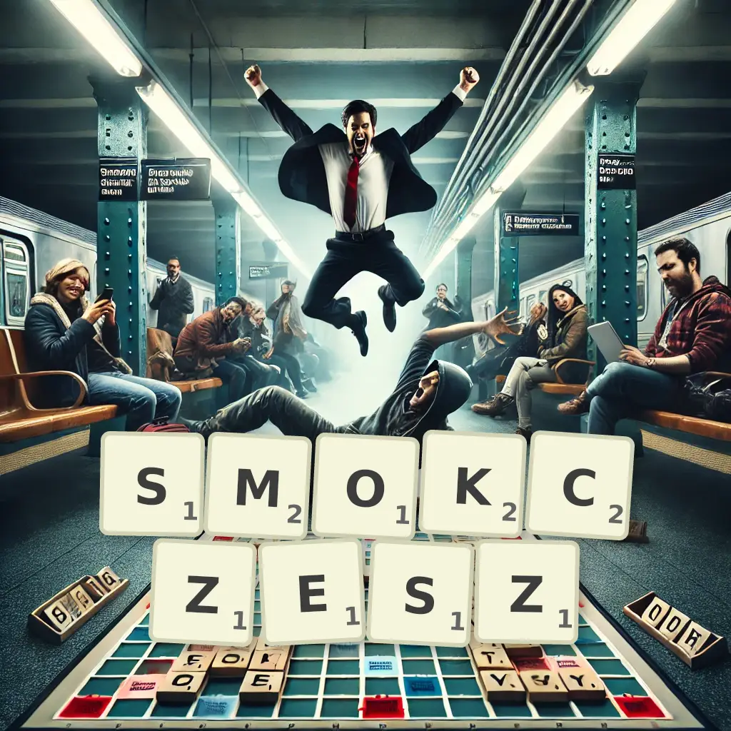 Słowa z liter SMOKCZESZ