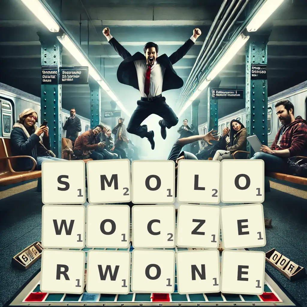 Słowa z liter SMOŁOWOCZERWONE