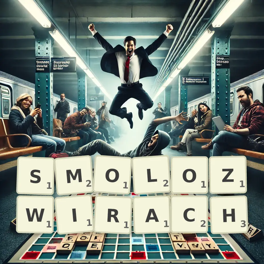 Słowa z liter SMOŁOŻWIRACH