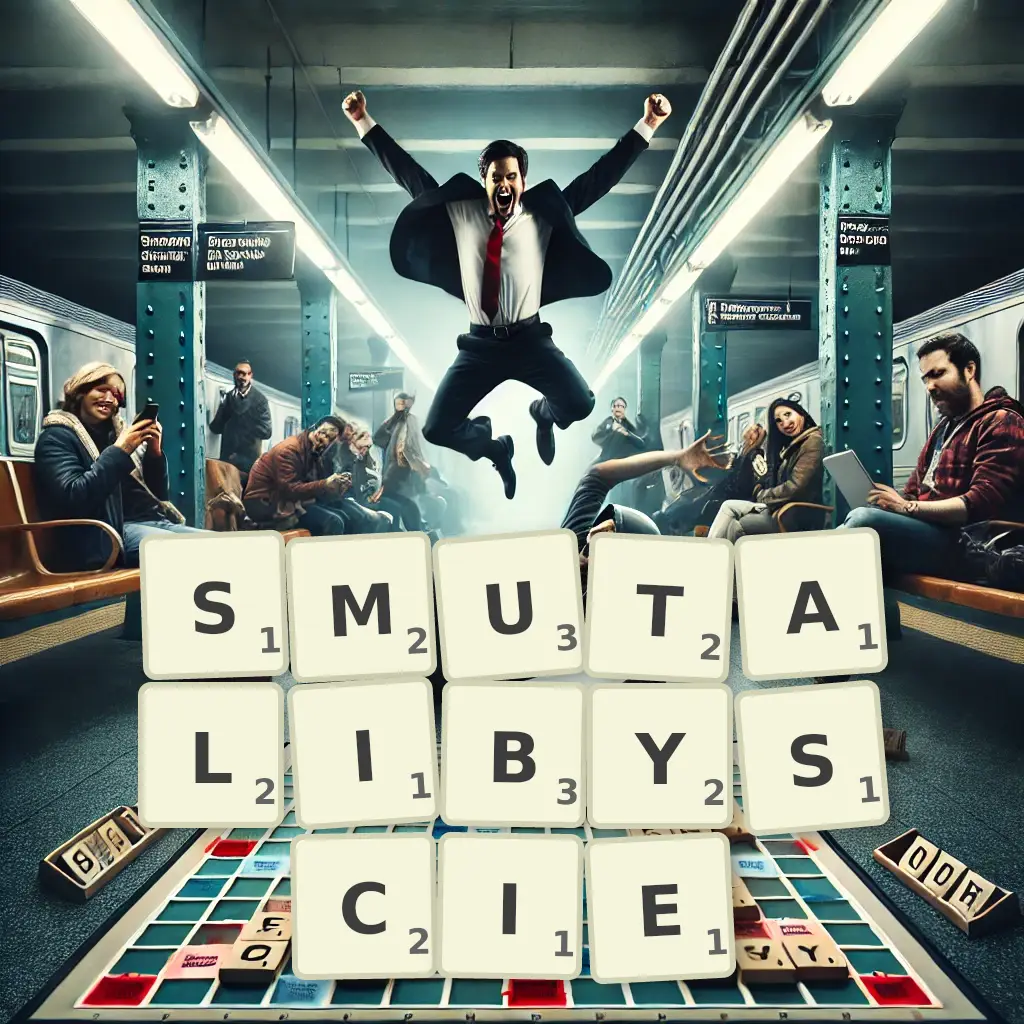 Słowa z liter SMUTALIBYŚCIE