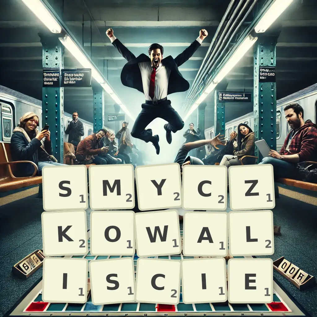 Słowa z liter SMYCZKOWALIŚCIE